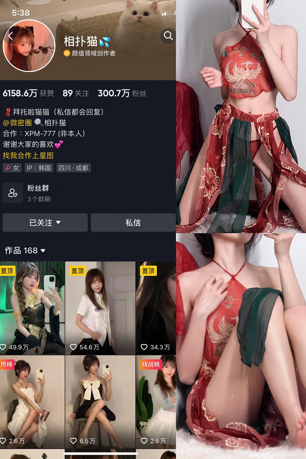 抖音 相扑猫 微密圈 嘉宾贴 NO.034期 【15P】最新至：2024.8.20-秘语喵