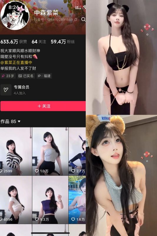 抖音 中森紫菜 岛遇 NO.002期 【23V】最新至：2025.6.9-秘语喵